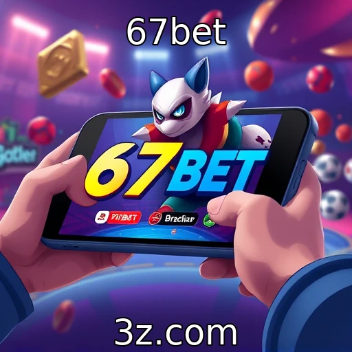 Crescimento do mercado de jogos em dispositivos móveis : 67bet